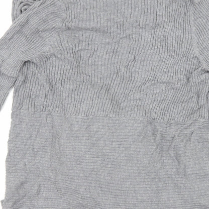 Marks and Spencer Womens Grey   Cardigan Jumper Size 14
