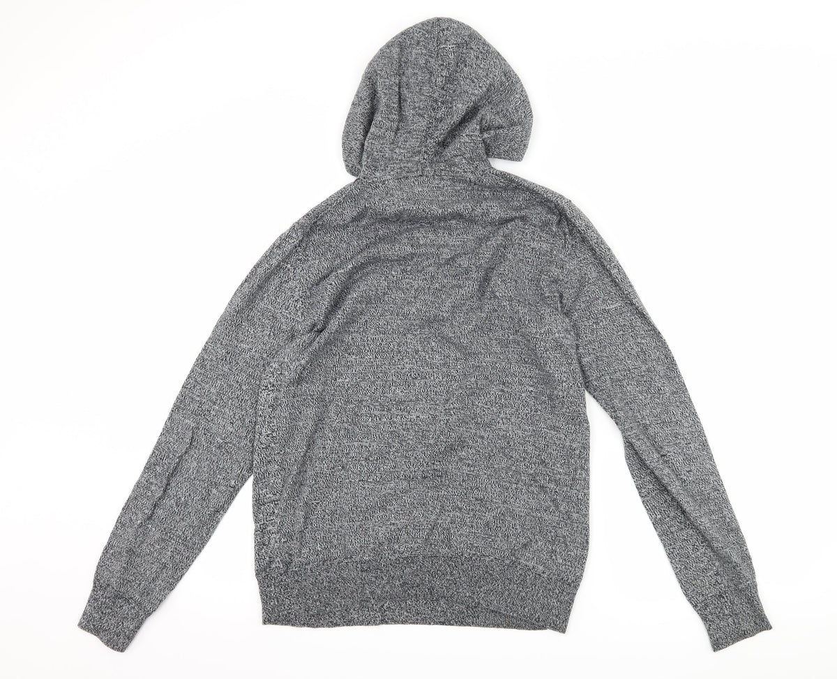 Cambridge Mens Grey   Pullover Hoodie Size M