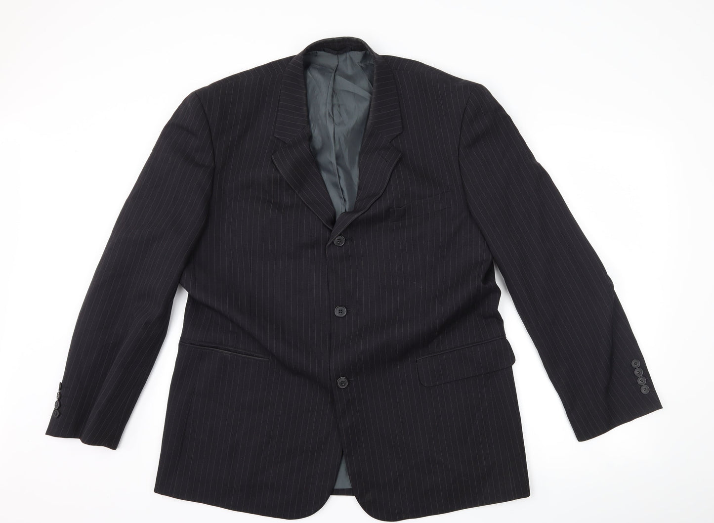 Mens UK Size 44 Taylor & Wright Regular Black Suit Jacket
