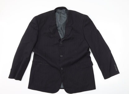 Mens UK Size 44 Taylor & Wright Regular Black Suit Jacket