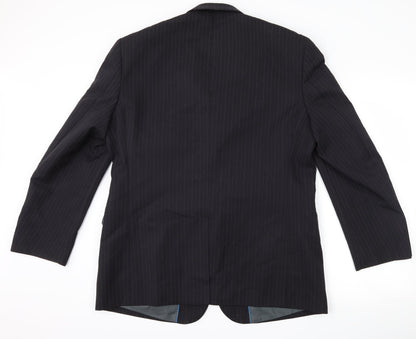 Mens UK Size 44 Taylor & Wright Regular Black Suit Jacket