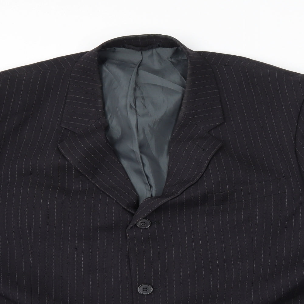 Mens UK Size 44 Taylor & Wright Regular Black Suit Jacket