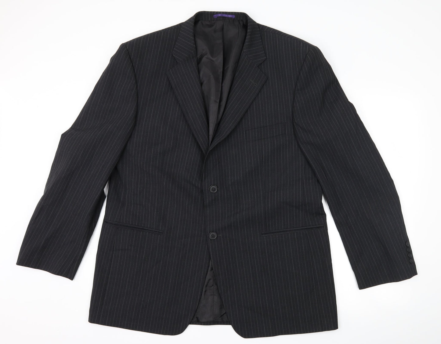 Mens UK Size 44 Taylor & Wright Regular Black Suit Jacket