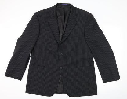 Mens UK Size 44 Taylor & Wright Regular Black Suit Jacket