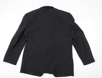 Mens UK Size 44 Taylor & Wright Regular Black Suit Jacket