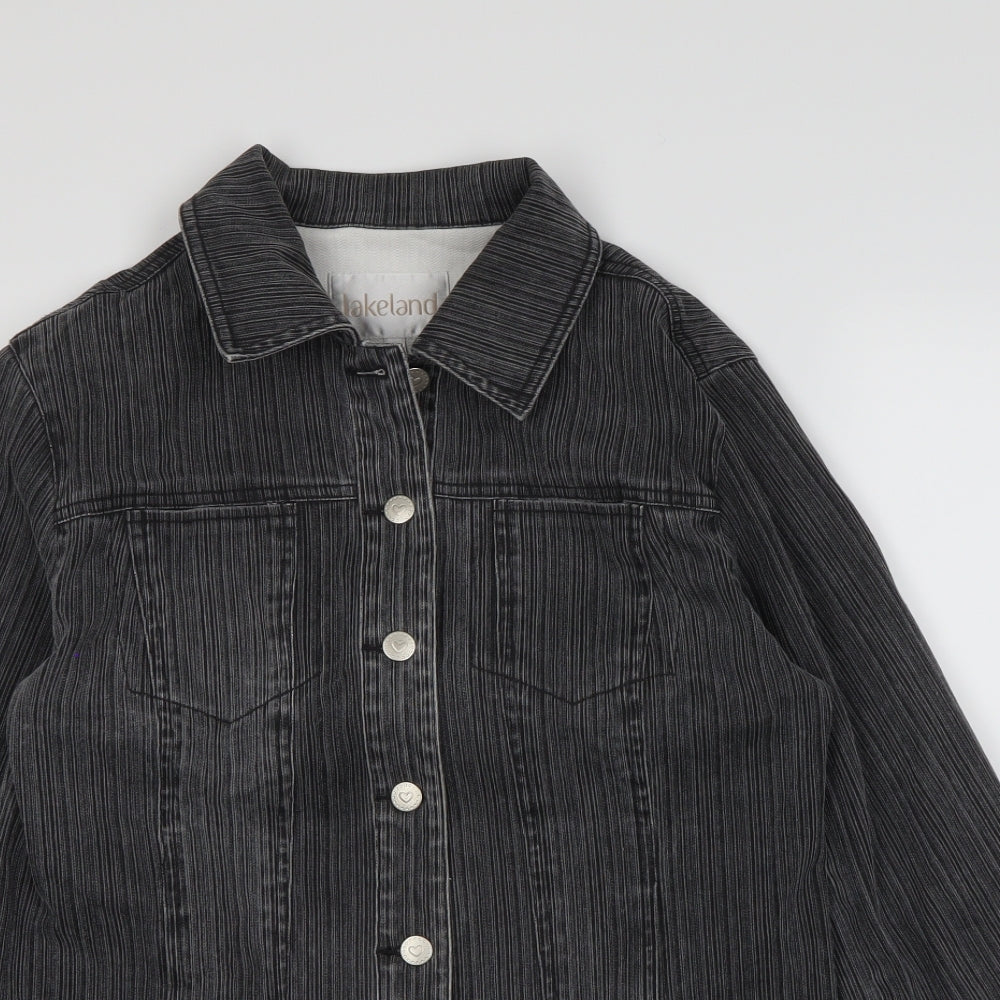 Womens UK Size 12 Lakeland Grey Jacket