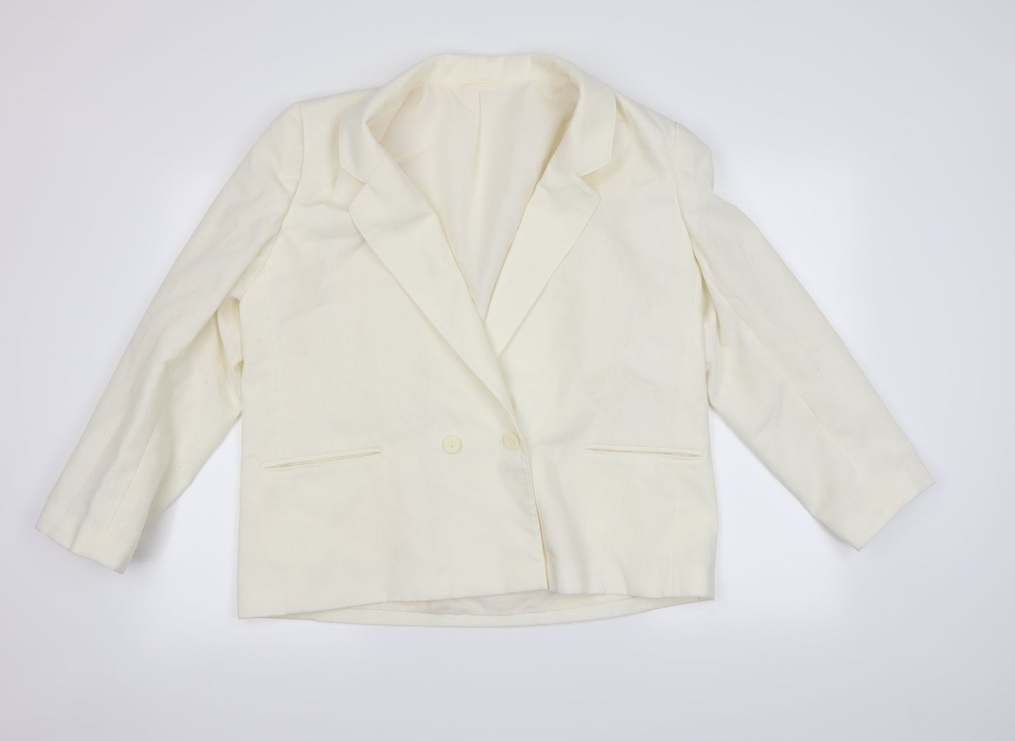 Womens UK Size 16 St michael Yellow Jacket