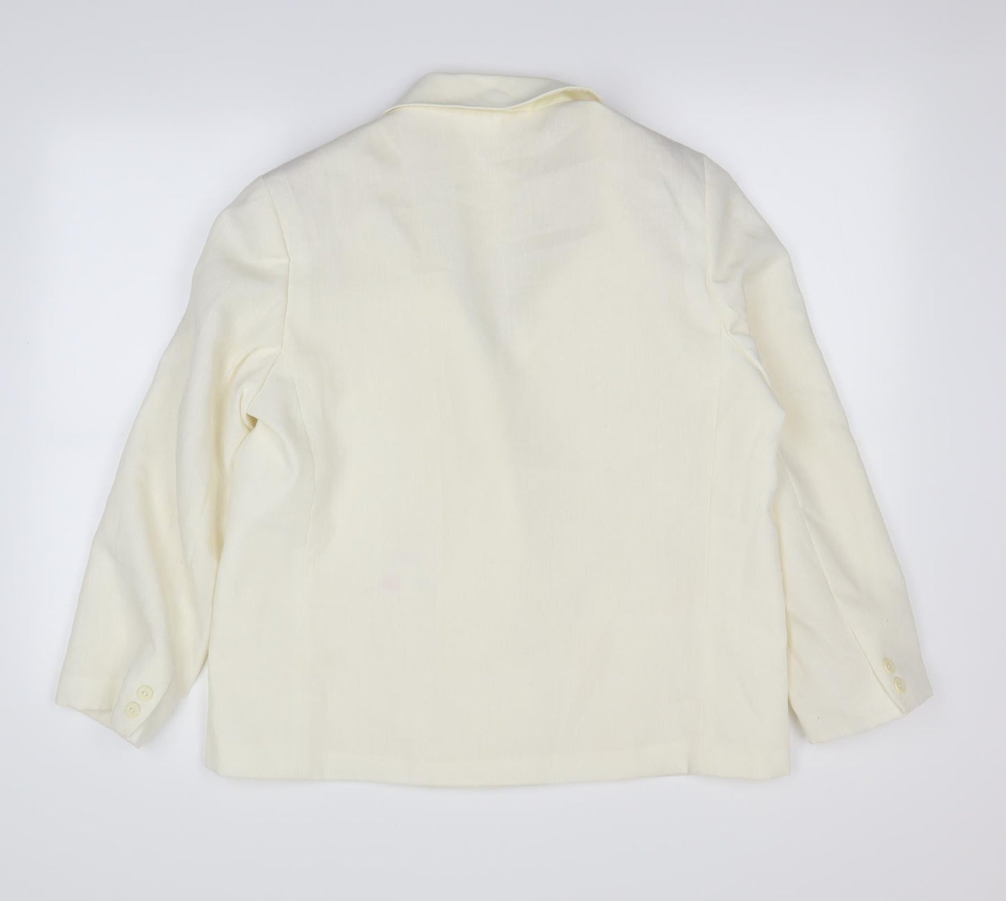 Womens UK Size 16 St michael Yellow Jacket