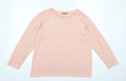 Nutmeg Womens Pink   Pullover Sweatshirt Size 12