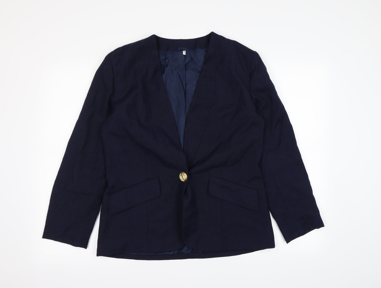 Preworn Womens Blue   Jacket  Size 10