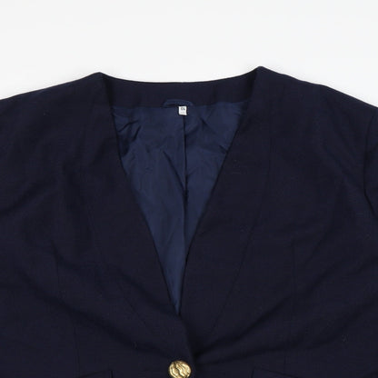 Preworn Womens Blue   Jacket  Size 10