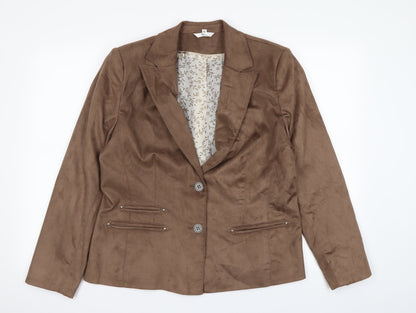 Womens UK Size 18 Klass Beige Jacket