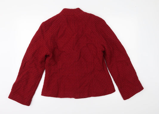 Alex & Co Womens Red   Jacket Coat Size 12