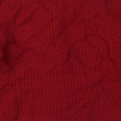Alex & Co Womens Red   Jacket Coat Size 12
