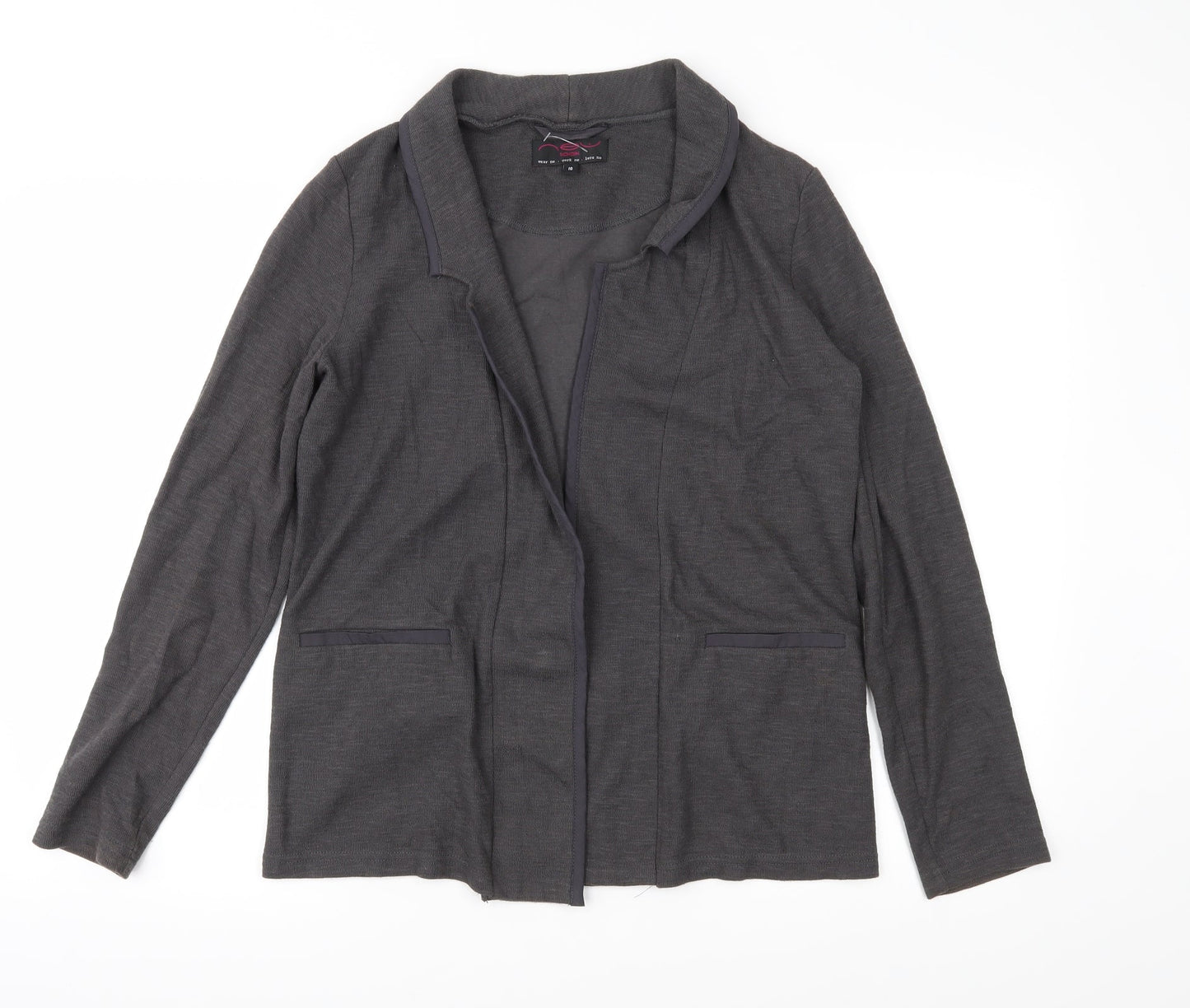 Womens UK Size 10 New Look Grey Jacket