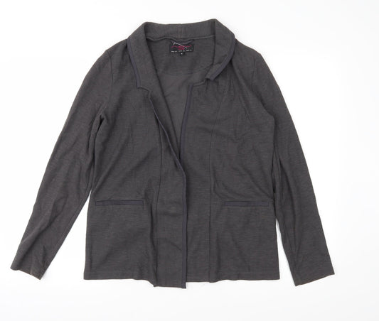 Womens UK Size 10 New Look Grey Jacket