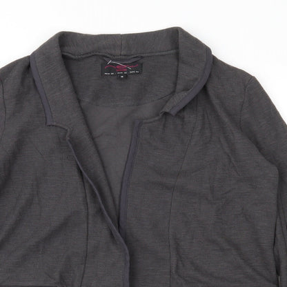 Womens UK Size 10 New Look Grey Jacket