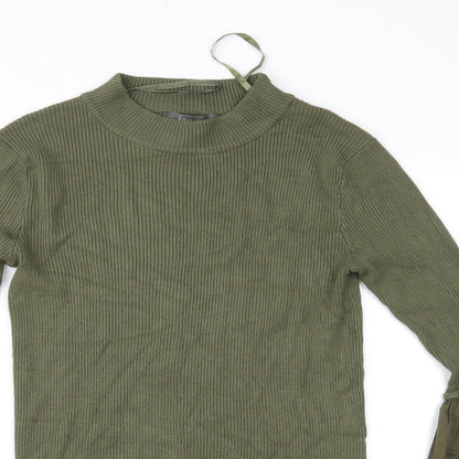 Primark Womens Green  Knit Pullover Jumper Size M