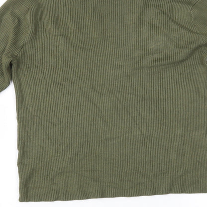 Primark Womens Green  Knit Pullover Jumper Size M