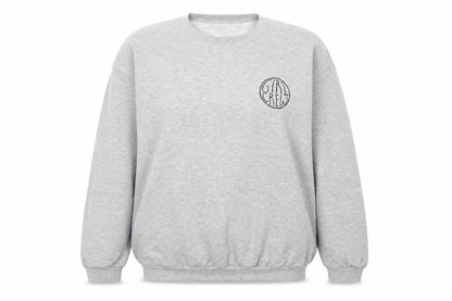 Sparks & Daughters Womens Grey  Jersey Pullover Sweatshirt Size XL