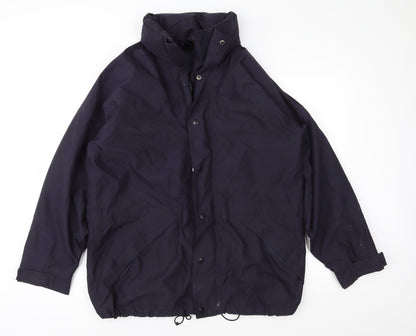 Mens UK Size L Meltemi Blue Anorak Coat