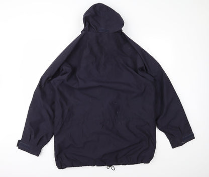 Mens UK Size L Meltemi Blue Anorak Coat