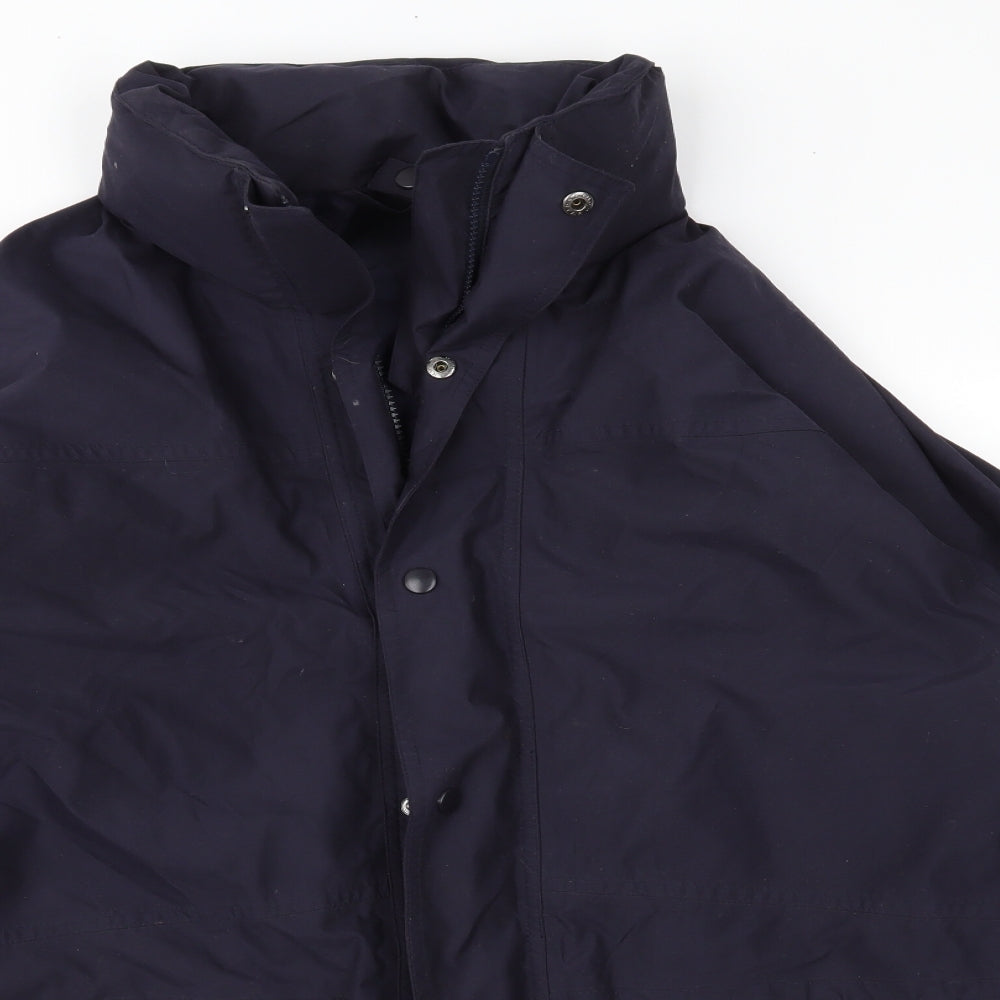 Mens UK Size L Meltemi Blue Anorak Coat