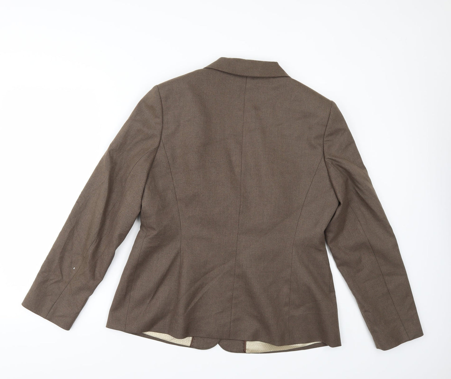 PLANET Womens Brown   Jacket Suit Jacket Size 14