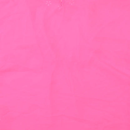 Womens UK Size L George Pink Tunic Blouse
