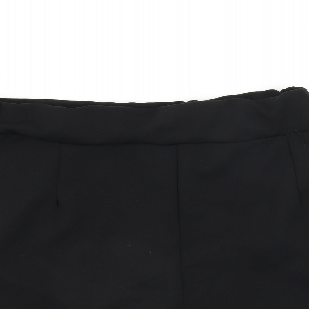 Boohoo Womens Black   Hot Pants Shorts Size 10