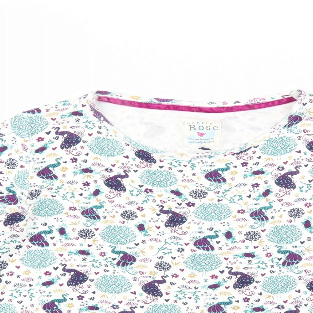 EWM Womens Multicoloured   Basic T-Shirt Size S