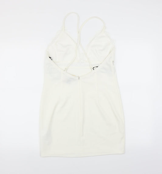 FOREVER 21 Womens White   Mini  Size L