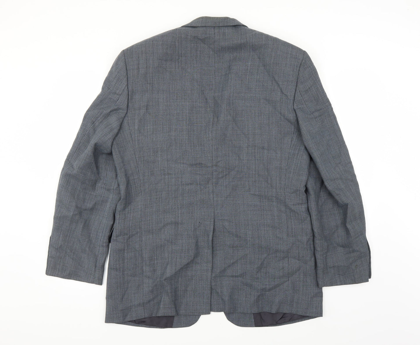 Mens UK Size 40 Marks and Spencer Regular Blue Suit Jacket