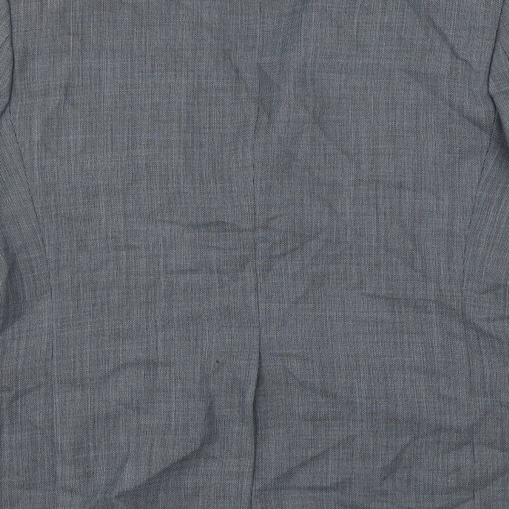 Mens UK Size 40 Marks and Spencer Regular Blue Suit Jacket