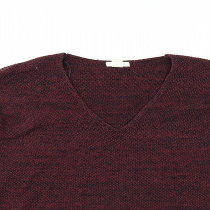 H&M Womens Purple   Pullover Jumper Size L