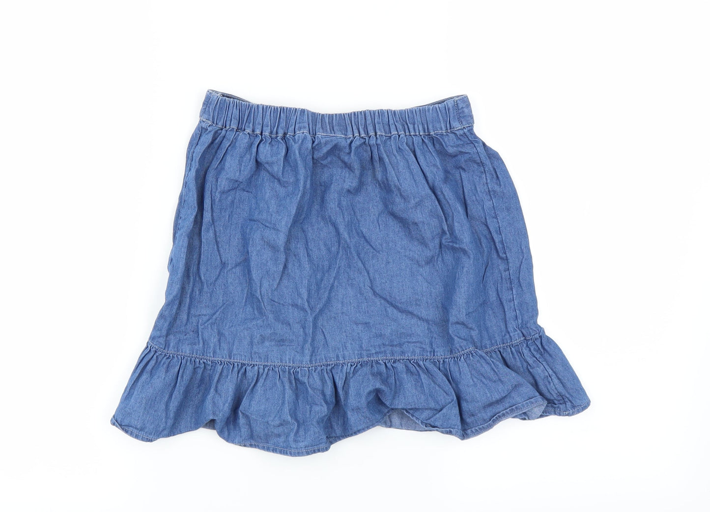 Sainsburys Girls Blue   Mini Skirt Size 9 Years