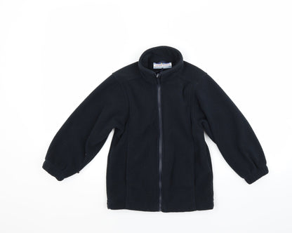 Blue Max Boys Blue  Fleece Gilet Coat Size M