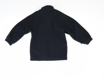 Blue Max Boys Blue  Fleece Gilet Coat Size M