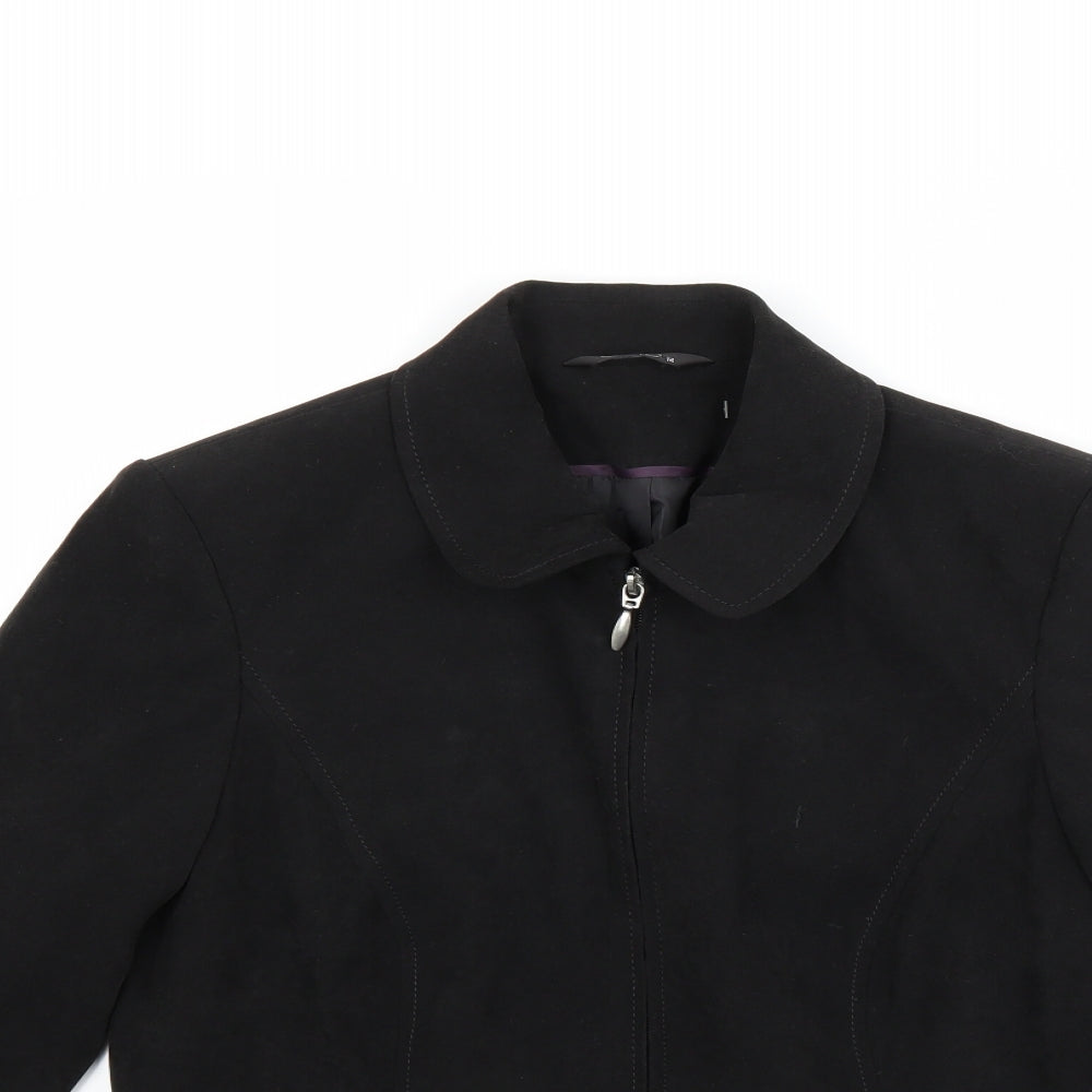 Womens UK Size 14 BM Black Jacket