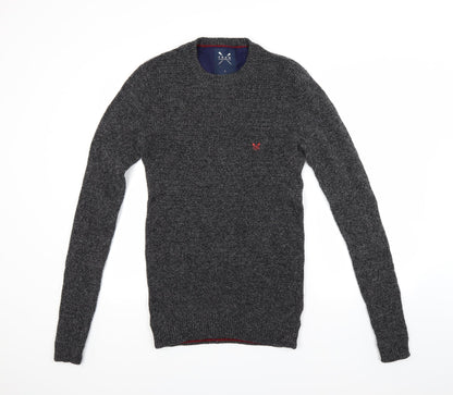Crew Womens Grey   Pullover Jumper Size S