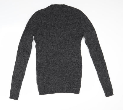 Crew Womens Grey   Pullover Jumper Size S