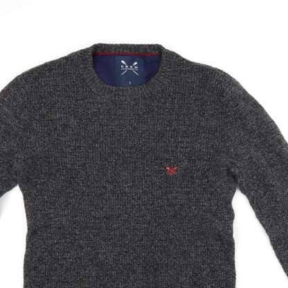 Crew Womens Grey   Pullover Jumper Size S