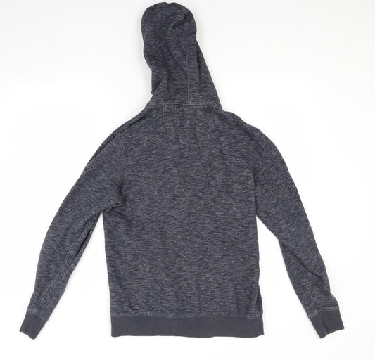 TU Mens Blue   Full Zip Hoodie Size S