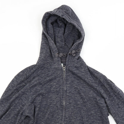 TU Mens Blue   Full Zip Hoodie Size S