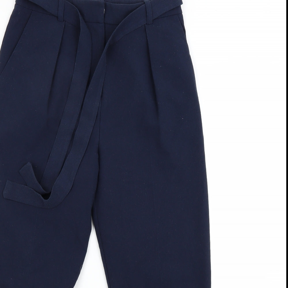 top shop Womens Blue   Trousers  Size 10 L28 in
