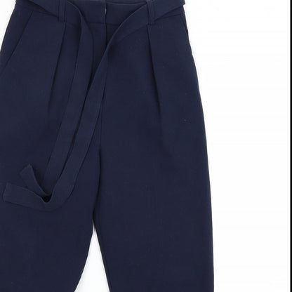 top shop Womens Blue   Trousers  Size 10 L28 in