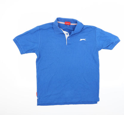 Slazenger Mens Blue    Polo Size M