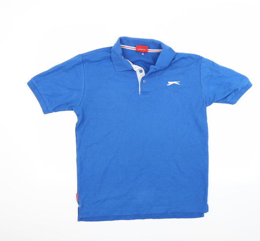 Slazenger Mens Blue    Polo Size M