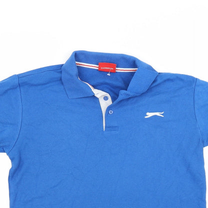 Slazenger Mens Blue    Polo Size M