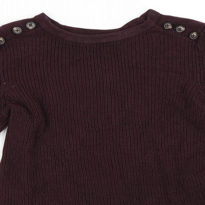 Preworn Womens Purple   Pullover Jumper Size S